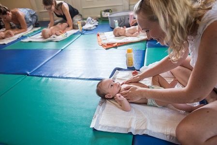 Babymassage Babymassage